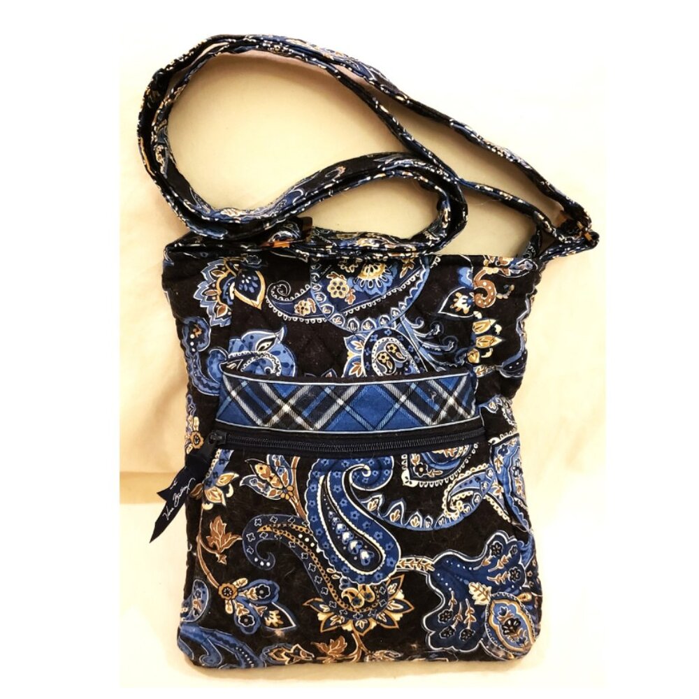 Vera Bradley Crossbody/Shoulder Bag Multicolor Paisley 100%Cotton